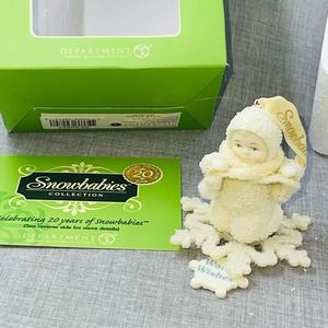 Snowbabies Celebrations Special Holiday Dept 56 Warm Wishes NEW in Box Ornament